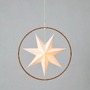 Interiérové dekorace - MAR 706215 Speranza vánoční hnědá závěsná hvězda - Markslöjd - foto 5
