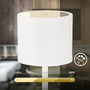 Stolní lampy dekorační - BRILO 7521016 BRILONER Sigo LED stolní lampička bezdrátová IP44, stmívatelné, s nabíjecí základnou, bílé 7521016 - foto 5