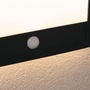 Nástěnná - P 94665 LED venkovní panel Lamina vč. pohybové čidlo IP44 hranaté 250x250mm 3000K 14,5W 230V černá umělá hmota - PAULMANN - foto 5
