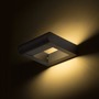 Nástěnná - RED R12623 AQUE nástěnná matná černá 230V LED 8W IP54 3000K - RED - DESIGN RENDL - foto 5