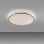 Kruhová - LD 14295-21 KYLE LED stropní svítidlo průměr 49cm stříbrné hvězdné nebe krokově stmívatelné 3000K - JUST LIGHT - foto 5