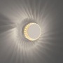 Dekorativní - LD 18700-16 IGO LED nástěnné svítidlo bílé křišťálový okraj kruhové 3000K teplá bílá velmi dekorativní 3000K - JUST LIGHT - foto 5