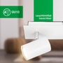 Bodová - BRILO 2840026 Isil A LED stropní bodové svítidlo, třída A, 2-ramenné, 50.000h, nastavitelné, bílé - BRILO - foto 5