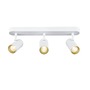 Bodová - LA 1008717 NOBLO® nástěnné a stropní svítidlo, trojité, kulaté, 2700K, 19W, PHASE, 32°, bílé - BIG WHITE (SLV) - foto 5