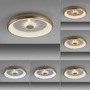 Kruhová - LD 14386-60 VERTIGO LED stropní svítidlo matná mosaz 61x61 kruhové křišťálový efekt stmívatelné CCT 2700-5000K - LEUCHTEN DIREKT / JUST LIGHT - foto 5