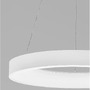 Kruhová - NV 9453452 Závěsné svítidlo RANDO THIN bílý hliník a akryl LED 50W 230V 3000K IP20 stmívatelné - NOVA LUCE - foto 5