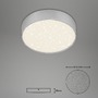 Kruhová - BRI 7072414 LED stropní svítidlo hvězdné nebe, pr. 15,7 cm, 11 W, stříbrná (starý kód: BRI 7072-414) - BRILONER - foto 5