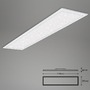 Hranatá - BRILO 7304016 Hvězdné nebe svítidlo LED panel, 119,5 cm, 3800 lm, 36 W, bílé (starý kód: BRILO 7304-016) - BRILO - foto 5