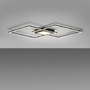 Hranatá - LD 14695-18 ASMIN LED stropní svítidlo 106x37cm, černá, ploché, paměťová funkce, panel 3000K - LEUCHTEN DIREKT / JUST LIGHT - foto 5