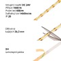 Dvoubarevné LED pásky - CCT - LED pásek CCT COB 24CCT16-COB-CRI95 záruka 3 roky - foto 5
