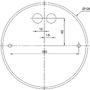 Koule - OS ADR53013 ADRIA S2 závěsné skleněné svítidlo kartáčovaná nerez / bílá IP40 25W E27 - OSMONT - foto 5