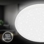 Kruhová - BRILO 7654016 Slim svítidlo LED panel pr.37,5 cm - 22W, 3000lm, hvězdné nebe, neutrální bílá, bílé - BRILO - foto 5