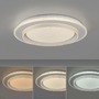 Kruhová - LD 14297-16 LED stropní svítidlo, stmívatelné, bílé, s dálkovým ovladačem, 2700-6500K - JUST LIGHT - foto 5