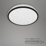 Kruhová - BRI 3403015 LED stropní svítidlo hvězdné nebe, pr. 28 cm, 12 W, černá (starý kód: BRI 3403-015) - BRILONER - foto 5