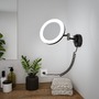 K zrcadlu - P 71149 LED kosmetické zrcadlo Masua IP44 CCT 230V 4W černá mat - PAULMANN - foto 5