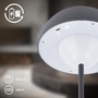 Stolní lampy dekorační - BRILO 7578015 Kugle stolní lampička - 3W, 250lm, bezdrátová, LED, stmívatelné, dotykový vypínač, teplá bílá, antracit - BRILO - foto 5