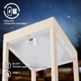 Stolní lampy dekorační - BRILO 7511011 Luca LED bezdrátová lucerna IP44, stmívatelné, dotykový vypínač, béžová - BRILO - foto 5