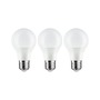 E27 - P 28871 LED žárovka 3ks-sada E27 230V 3x8,0W 2700K opál - PAULMANN - foto 5