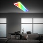 Hranatá - BRILO 7540016 Tava LED stropní svítidlo, dálkový ovladač, RGB, ploché, stmívatelné, bílé - BRILO - foto 5