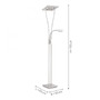 Stojací lampy - LD 11780-55 HELIA LED stojací lampa se čtecím ramenem, ocel, modern RGB+3000K - LEUCHTEN DIREKT / JUST LIGHT - foto 5