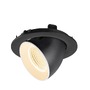 Kruhová - LA 1009710 NUMINOS® GIMBLE L Stropní vestavné svítidlo, 2700 K, 55°, IP20, kulaté, černé / bílé - BIG WHITE (SLV) - foto 5
