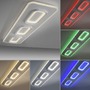 Podélná - PN 6505-16 LED závěsné svítidlo Q-KALINA bílá stmívatelné Smarthome s aplikací ZigBee RGB/2700-5000K - PAUL NEUHAUS - foto 5