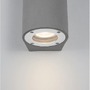 Nástěnná - NV 9790522 Venkovní nástěnné svítidlo LIDO šedý beton skleněný difuzor GU10 2x7W IP65 100-240V bez žárovky světlo nahoru a dolů - NOVA LUCE - foto 5