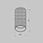 Downlight - M C080CL-01-GU10-B Stropní svítidlo Artisan GU10x1 10W C080CL-01-GU10-B - MAYTONI - foto 5