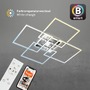Hranatá - BRILO 3515-019 CCT LED stropní svítidlo, 72,4 cm, 50 W, 5500 lm, hliník - BRILO - foto 5