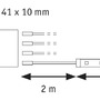 Dekorační - P 79575 LED Strip Akustický Panel základní sada 2,4m 3000K černá - PAULMANN - foto 5