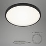 Kruhová - BRILO 3455-215 LED stropní svítidlo, pr. 38,5 cm, 24 W, černá - BRILO - foto 5