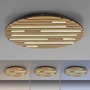 Kruhová - PN 6421-79 LED nástěnné a stropní svítidlo Q-AKUSTIK dřevo, přírodní Smarthome ZigBee 2700-5000K - PAUL NEUHAUS - foto 5