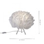 Stolní lampy dekorační - LD 11211-16 Stolní lampa LOLAsmart NAOMI bílá E27 10W RGB 2700-5000K - LEUCHTEN DIREKT / JUST LIGHT - foto 5