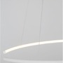 Kruhová - NV 9010021 Závěsné svítidlo BREDA bílý hliník a akryl LED 30W 220V 3000K IP20 - NOVA LUCE - foto 5