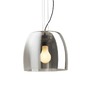 Kónická - RED R14396 ORLANDO 35 závěsná kouřové sklo/černá 230V E27 24W - RED - DESIGN RENDL - foto 5
