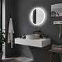 Zrcadla - P 78952 HomeSpa LED zrcadlo s osvětlením Mirra kruhové IP44 zrcadlo/bílá 21W WhiteSwitch - PAULMANN - foto 5