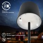 Stolní lampy dekorační - BRILO 7708015 Bota stolní lampa - 1,8W, 120lm, nabíjecí, LED, stmívatelné, dotykový vypínač, teplá bílá, černá - BRILO - foto 5