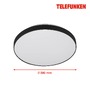TF 318405TF TELEFUNKEN LED stropní svítidlo s čidlem, pr. 29 cm, 16 W, bílé-černá - BRILONER - foto 5