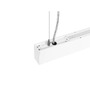 Podélná - LA 1010509 GLENOS® PRO závěsné svítidlo, 1, 2 m, DALI, UGR16, délka závěsu 210 cm, 3000K, 75°, bílé / černé - BIG WHITE (SLV) - foto 5