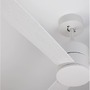 Ventilátory - NV 9952355 Stropní ventilátor AXEL bílý hliník a listy dub - NOVA LUCE - foto 5