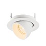 Kruhová - LA 1010036 NUMINOS® GIMBLE XS Stropní vestavné svítidlo, 2700 K, 20°, IP20, kulaté, bílá - BIG WHITE (SLV) - foto 5