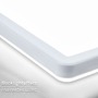 Hranatá - BRILO 3886016 AKCE - Tava A svítidlo LED panel 42x42 cm - 14W, 3000lm, energetická třída A, stmívatelné, CCT, bílé - BRILO - foto 5