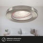 Kruhová - BRI 7181032 3ks sada LED vestavné svítidlo, pr. 8,5 cm, 5 W, matný nikl (starý kód: BRI 7181-032) - BRILONER - foto 5