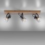 Bodová - LD 11449-79 GREEN LANG LED stropní svítidlo 3 ramenné přírodní dřevo dub nastavitelné - LEUCHTEN DIREKT / JUST LIGHT - foto 5