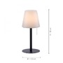 Na stůl - LD 19753-18 KENO LED stolní lampa, černá, stmívatelné, moderní vč. tahacího vypínače, bateriové, USB napájení 3000K - LEUCHTEN DIREKT / JUST LIGHT - foto 5