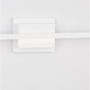 Nad obrazy/zrcadla - NV 9267022 Nástěnné svítidlo nad obrazy AZURE bílý hliník a akryl LED 21W 230V 3000K IP20 - NOVA LUCE - foto 5