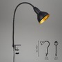 Stolní lampy s klipem - BRI 2603015 Svítidlo se svorkou pr. 11,4 cm 1x E14 25W černá (starý kód: BRI 2603-015) - BRILONER - foto 5