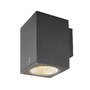 Nástěnná - LA 1003437 ENOLA SQUARE L single Outdoor, nástěnné LED svítidlo, antracitové, CCT 3000/4000K - BIG WHITE (SLV) - foto 5