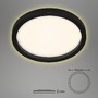 Kruhová - BRI 7361-015 LED stropní svítidlo, pr. 29,7 cm, 18 W, černá - BRILONER - foto 5