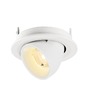 Kruhová - LA 1009410 NUMINOS® GIMBLE S Stropní vestavné svítidlo, 3000 K, 40°, IP20, kulaté, bílé - BIG WHITE (SLV) - foto 5